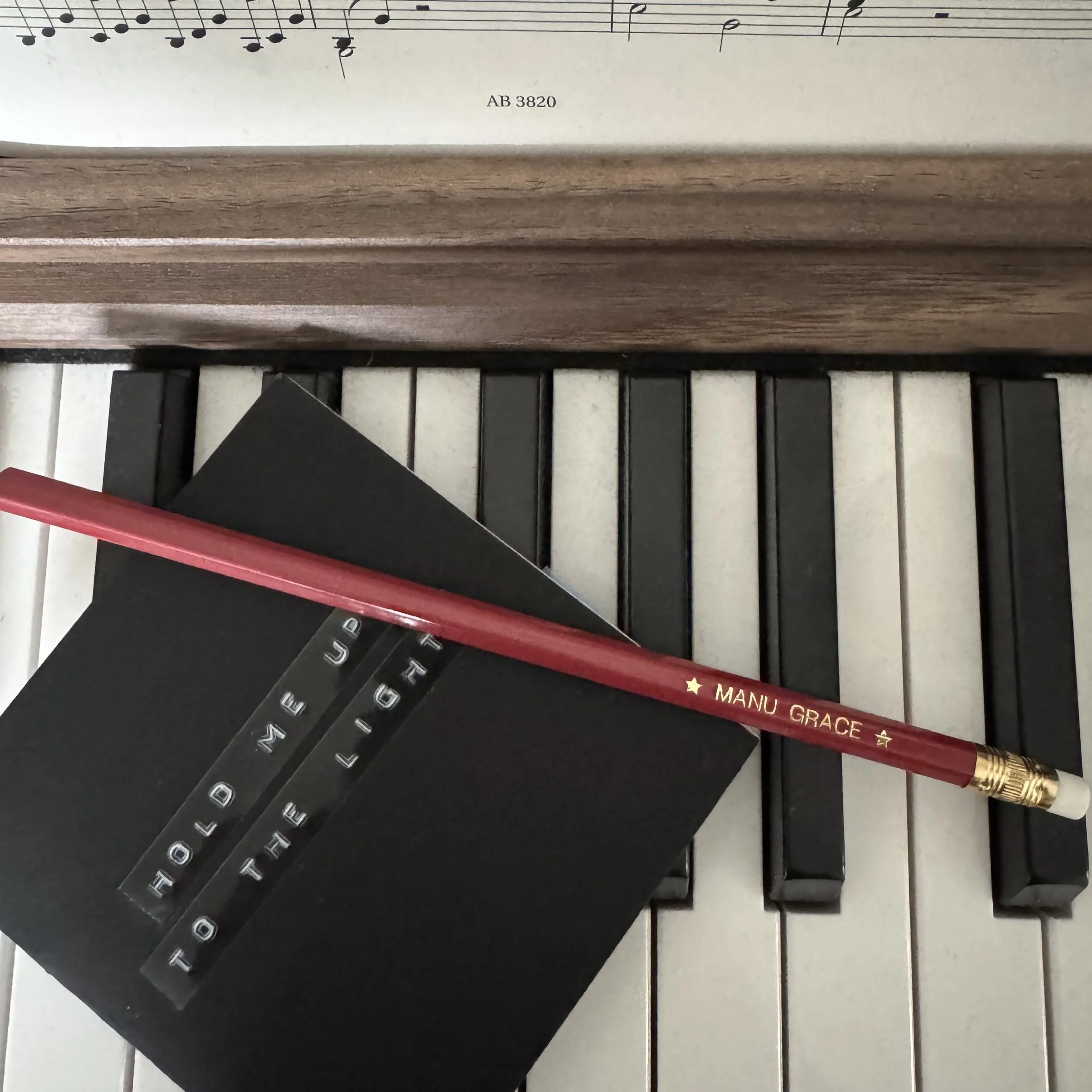 MG LIMITED EDITION LYRIC BOOK + PENCIL (BUNDLE)