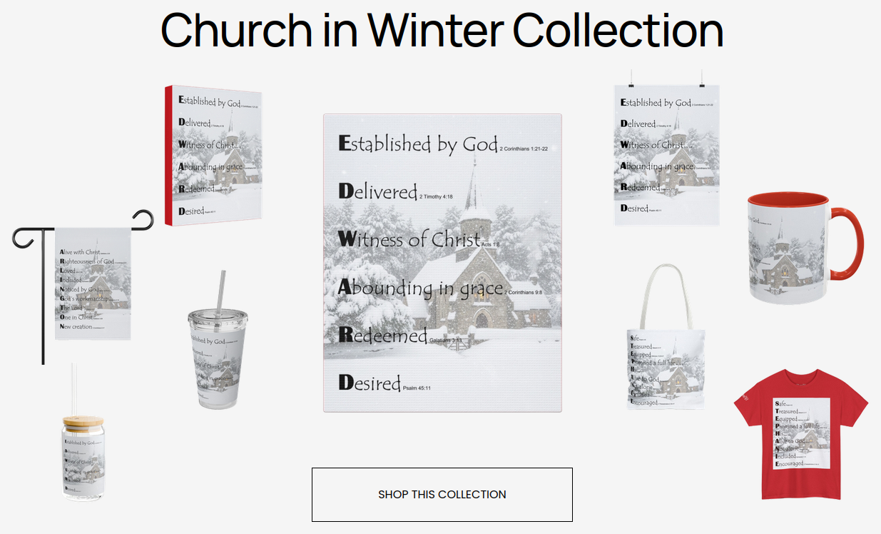 Church in Winter Collection