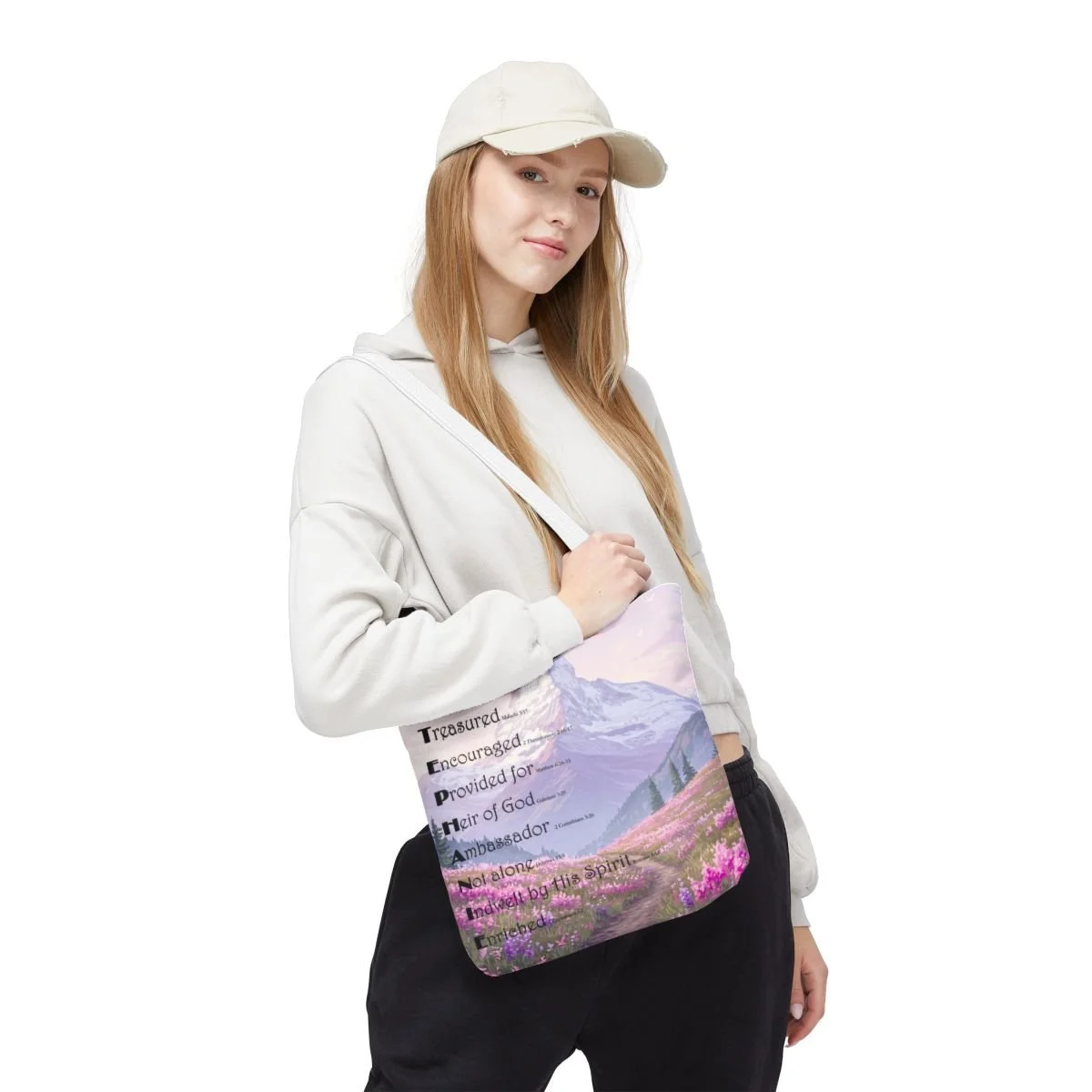 template-blessd-personalized-name-art-polyester-tote-bag-pink-n-purple-flowers-w-mountains-3.jpg