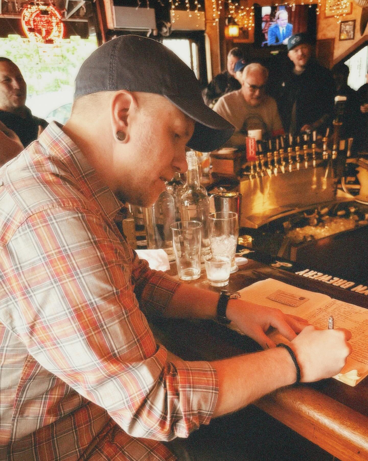 Member #200 in the books! Huge shoutout to the one and only @matthewbrushinski for officially joining the ranks of E.M.D.S.&mdash;that&rsquo;s our beloved Early Morning Drinkers Society if you&rsquo;re new here.

It all started back on August 7, 2014
