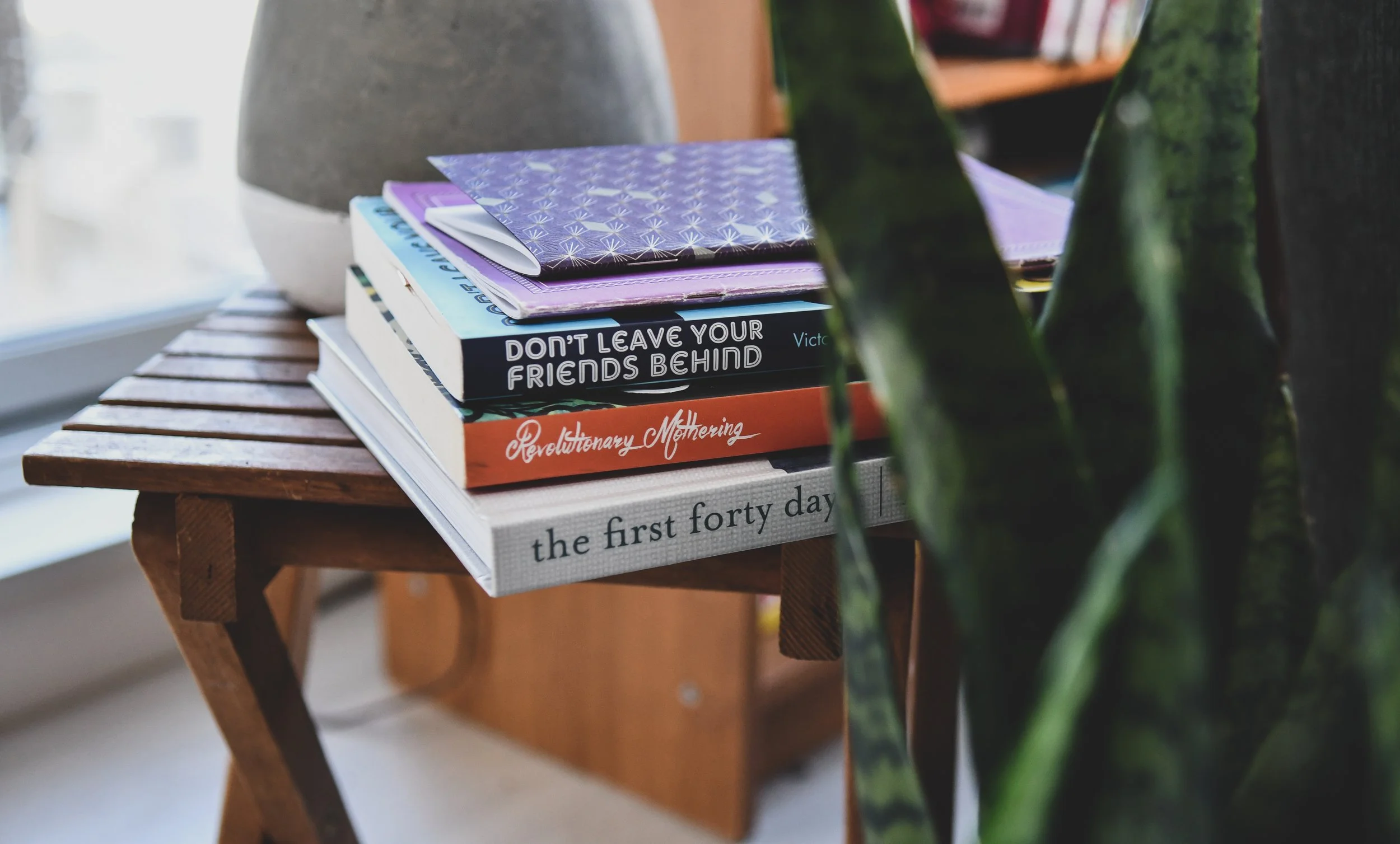 3 books about postpartum & parenting support