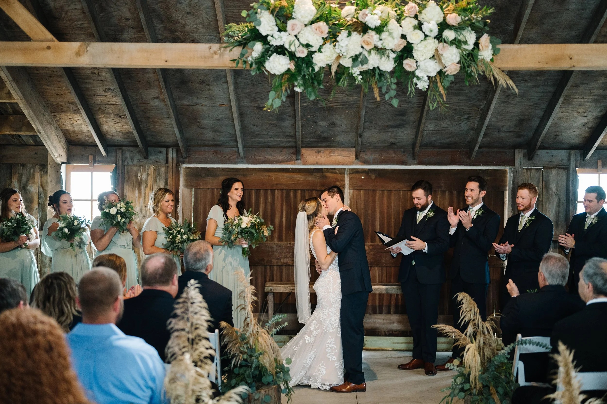 Indoor Barn Wedding Ceremonies at Ashley Farm: Rustic Charm Without the Weather Worries