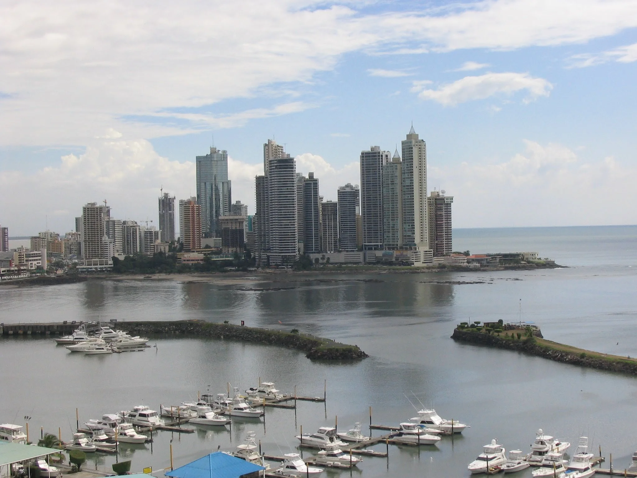 View of Panama City skyline