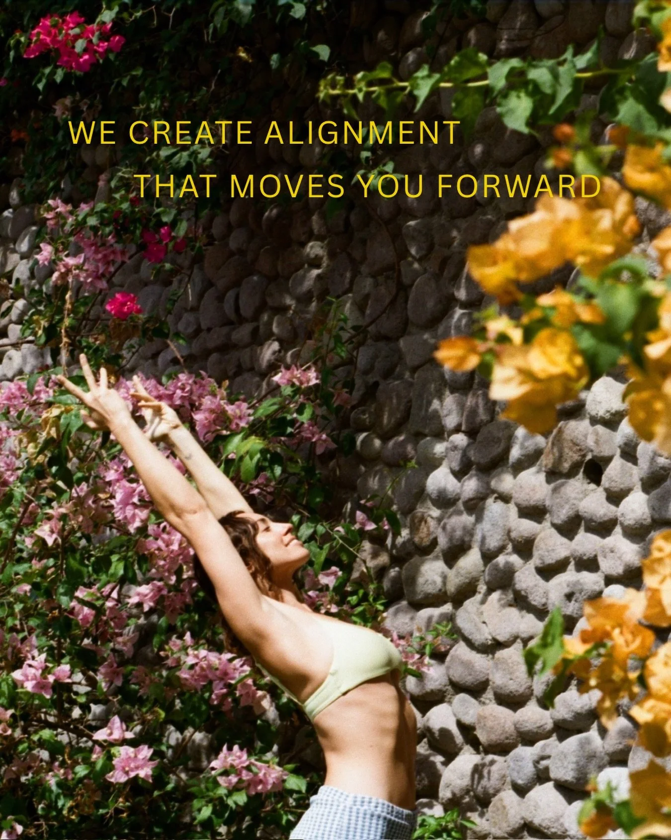 because feeling good isn&rsquo;t random, and it&rsquo;s not something you have to chase. it isn&rsquo;t &ldquo;results,&rdquo; results are temporary.

it&rsquo;s something you build &amp; become. alignment means how you show up aligns with your visio