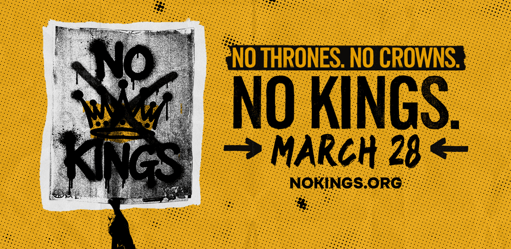 No Kings 3 Rally - March 28, 2026 - nokings.org