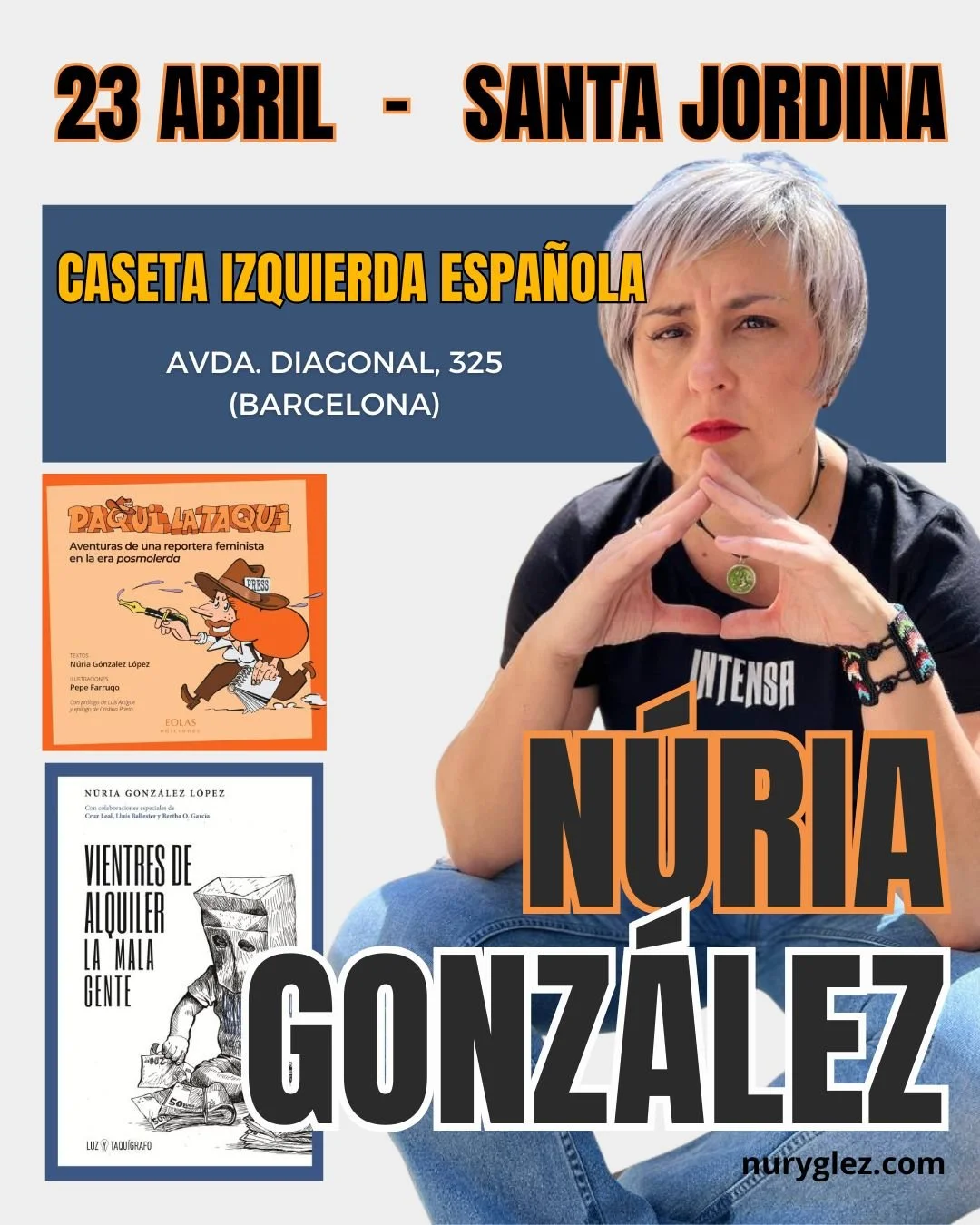 Santa Jordina en Izquierda Española
