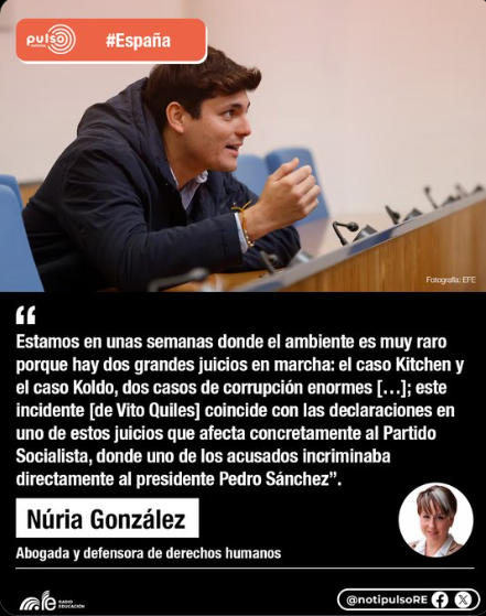 ¿Para quién trabaja Vito Quiles?