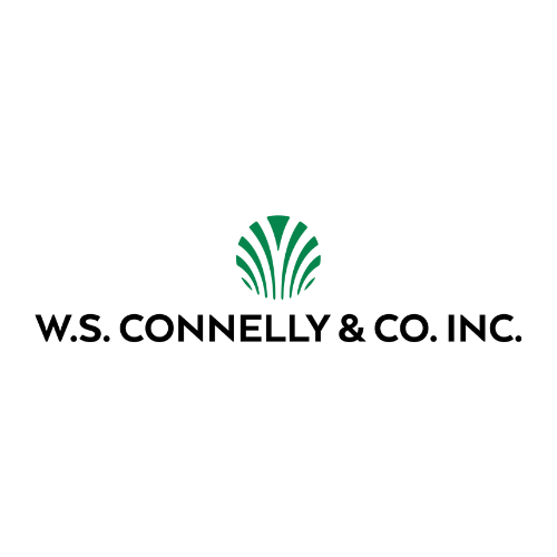 Logo of W.S. Connelly & Co. Inc. featuring green abstract design above the text.