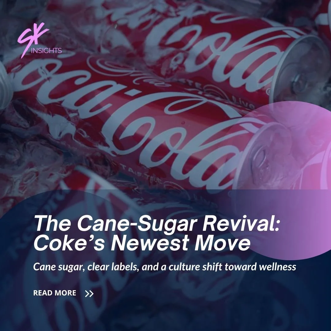 The Cane-Sugar Revival: Coke’s Newest Move