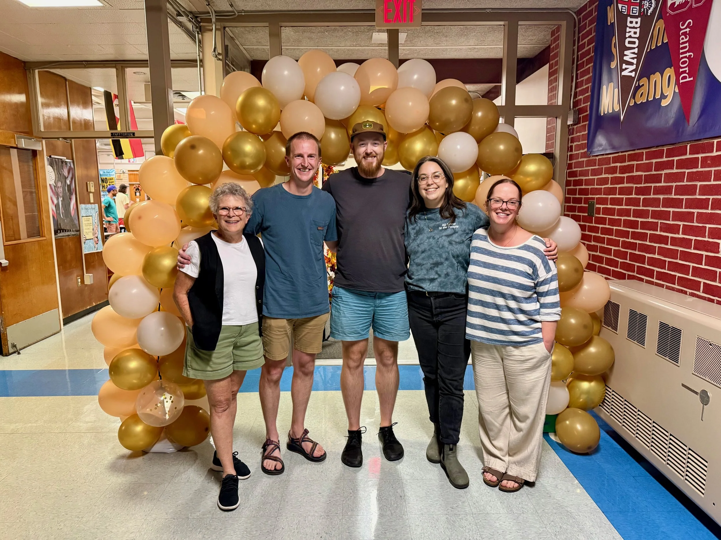 SNA officers, Marion, Tommy, Alex, Megan, and Kelly