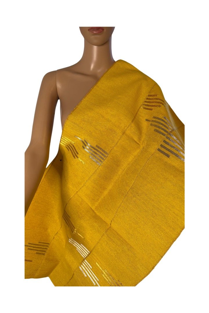 Yellow Aso-oké (head tie)
