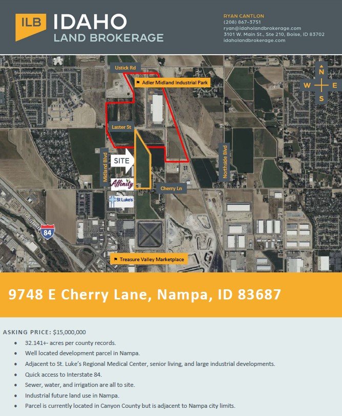 Idaho Land Brokerage's Cherry Lane Listing