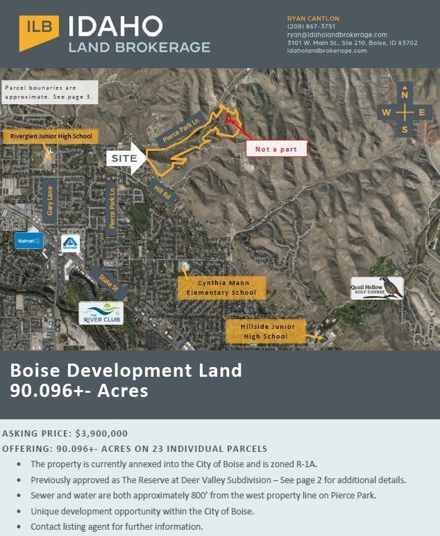 Boise Development Land, Boise, ID 83714