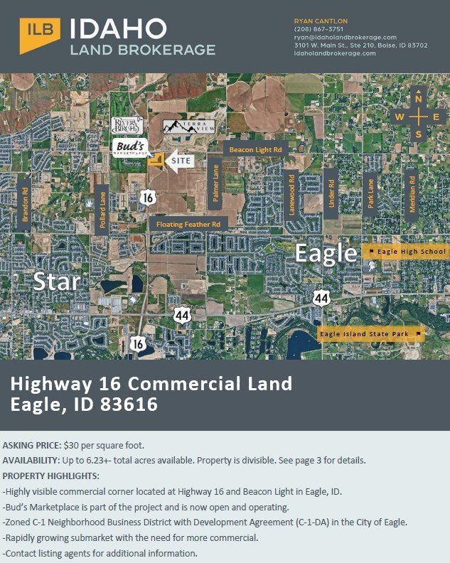Highway 16 Commercial Land, Eagle, ID 83616