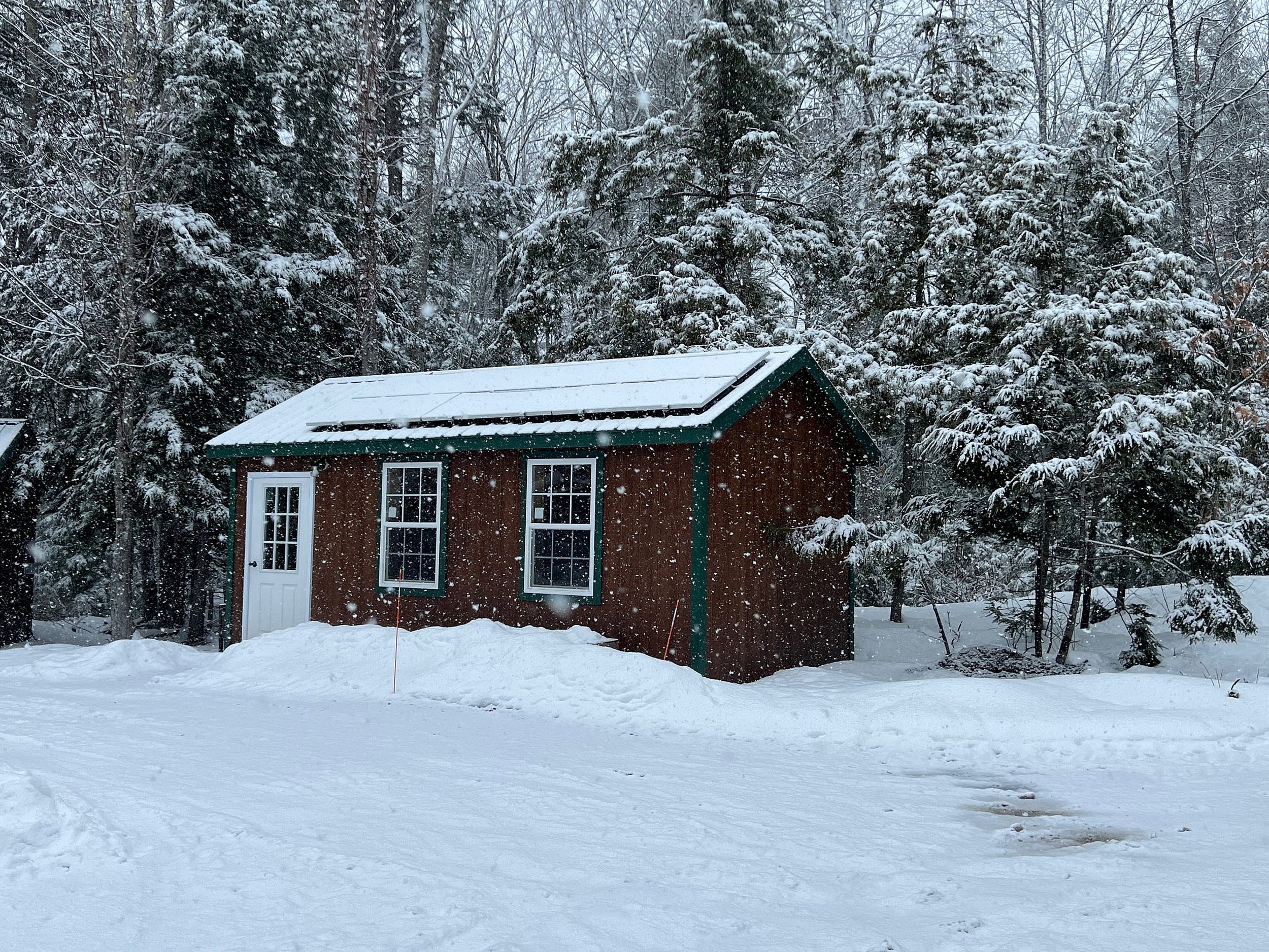 When I first started to hate winter at the old house