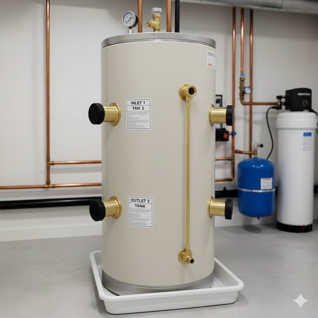 My Very Nerdy Experiment Heating with Solar via a Buffer Tank