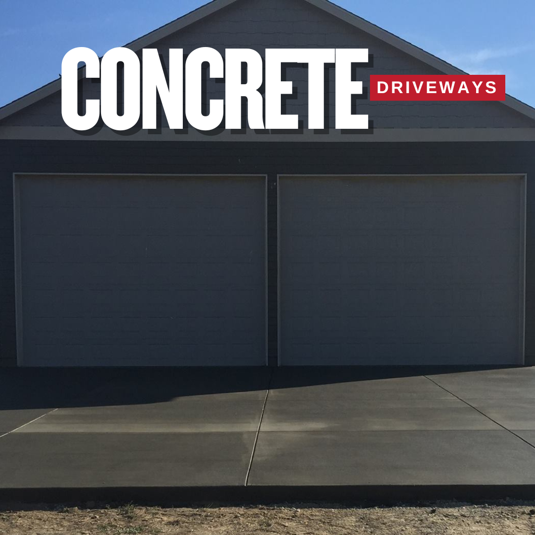 Concrete driveways