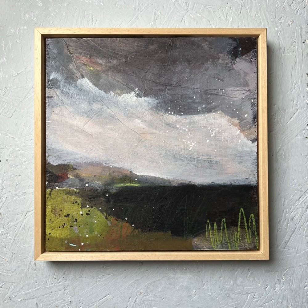 Peak District moorland art by Sheffield artist Sian Vernon