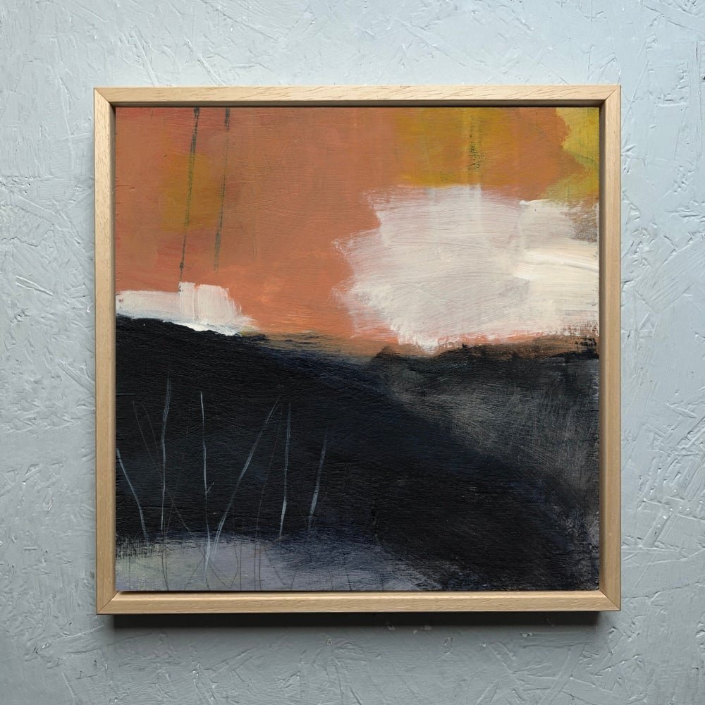 Peak District moorland art by Sheffield artist Sian Vernon