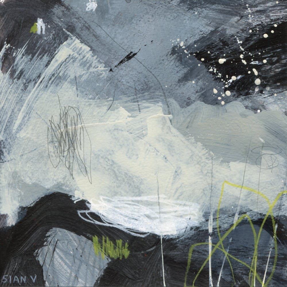 Peak District moorland art by Sheffield artist Sian Vernon
