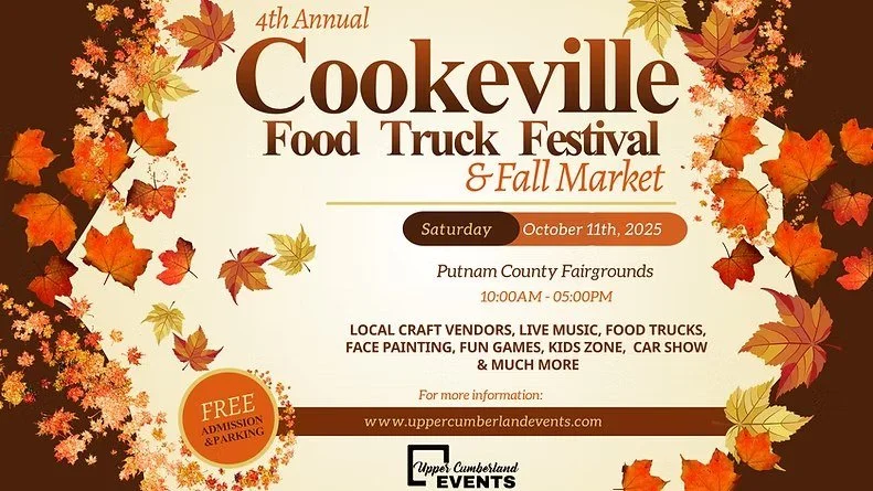 4th Annual Cookeville Food Festival and Fall Market!