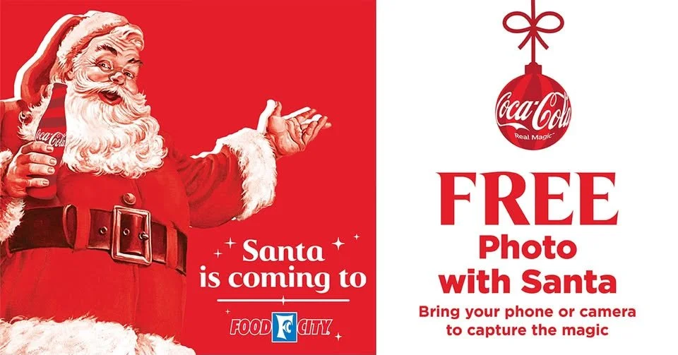 Coca-Cola Santa Visit at Food City 