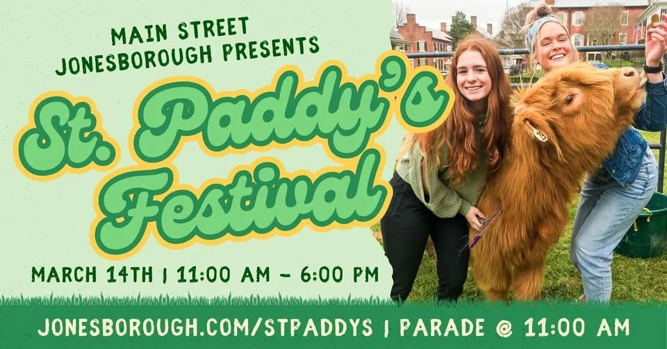Jonesborough 2026 St. Paddy's Festival 