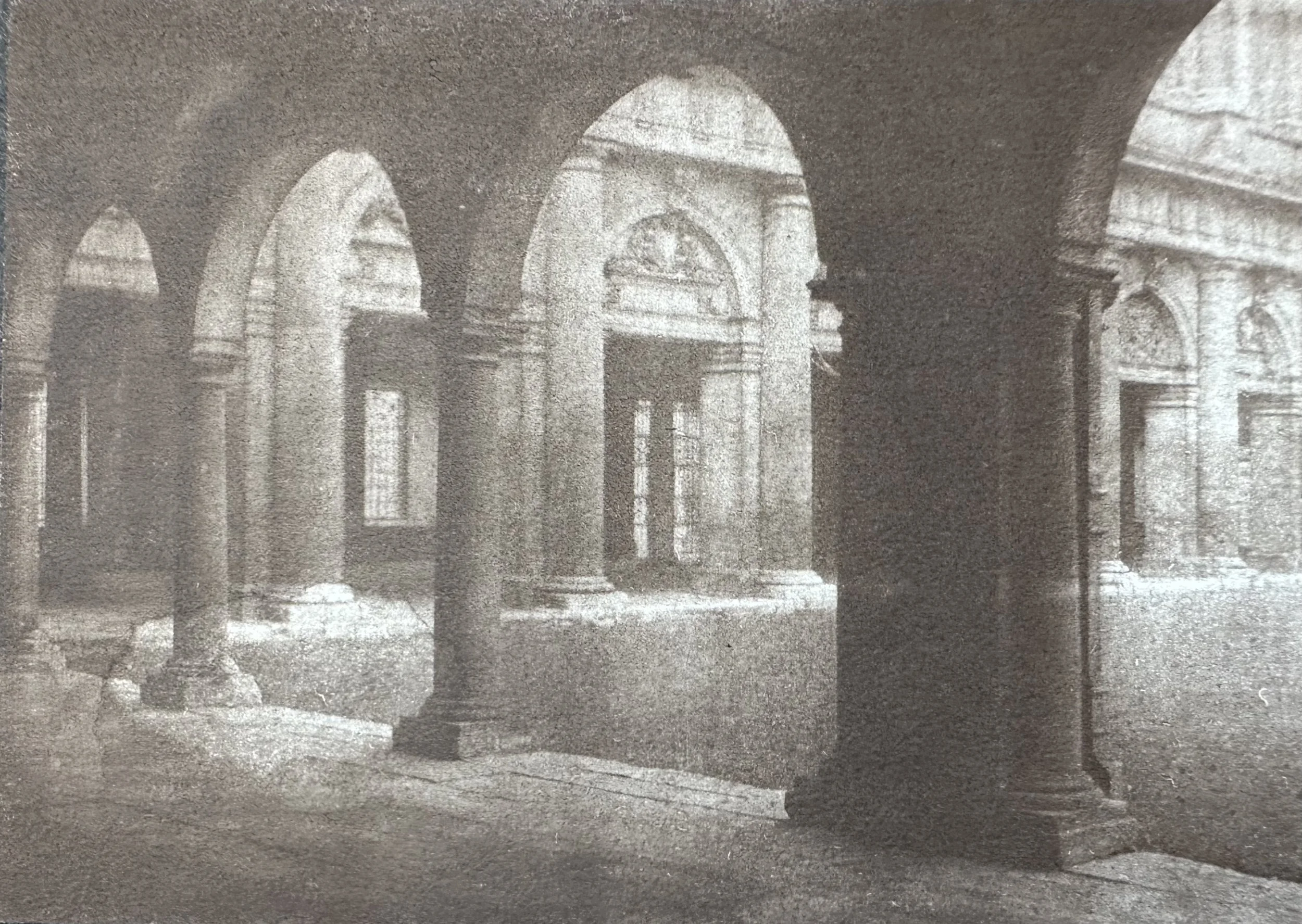 Arcaded cloister, Nevile's Court, Trinity College, Cambridge (probable). MBHPC-027