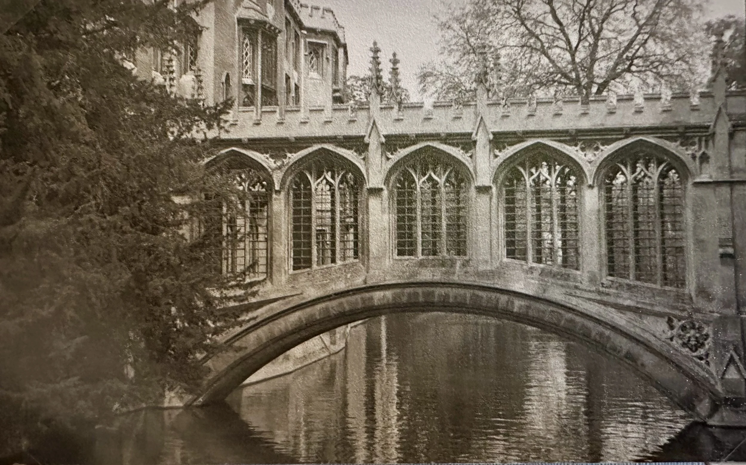 Bridge of Sighs Cambridge 1974