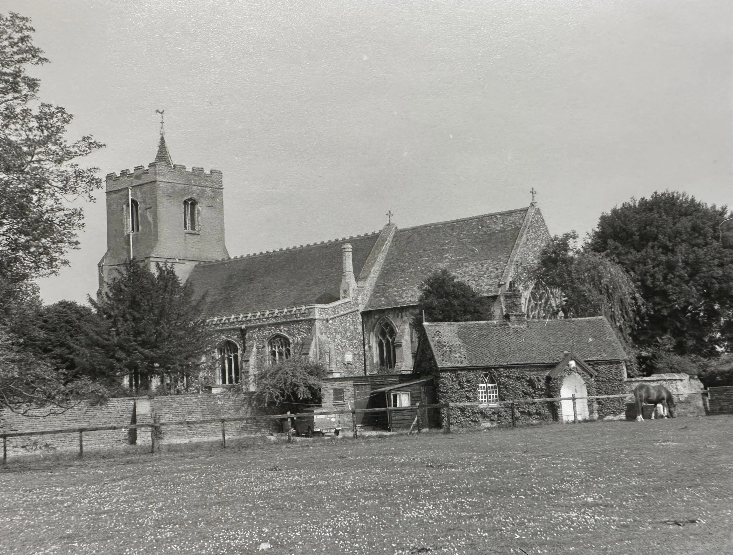 The Church of Saint Andrew and Saint Mary Grantchester - old photographs and postcards