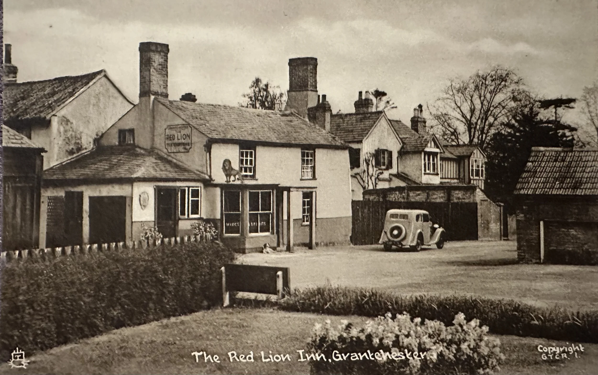 Red Lion Pub Grantchester c.1925
