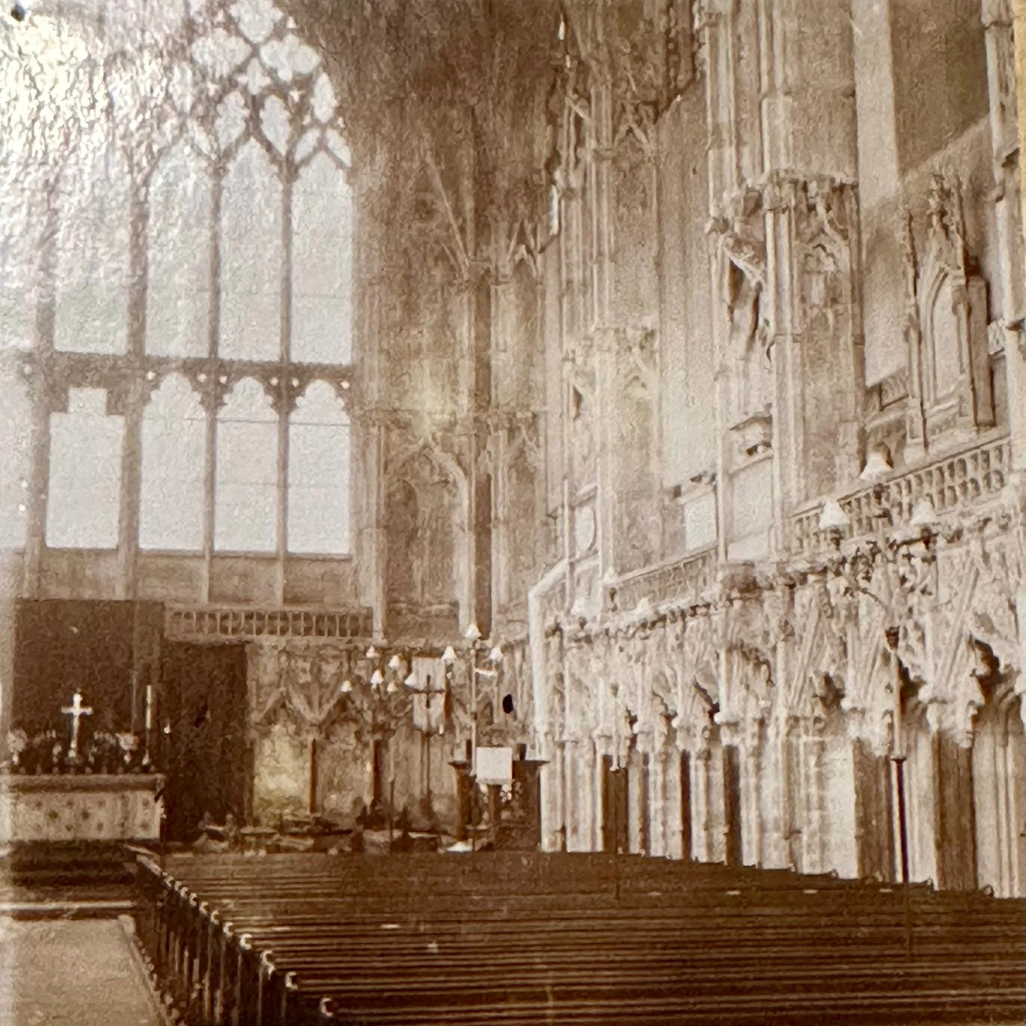 Lady Chapel Ely Cathedral c.1911 - link in bio - Cambridgeshire section.
#elycathedral  #Ely  #cambridgeshirehistory  #elyhistory #cathedrals #ladychapelely