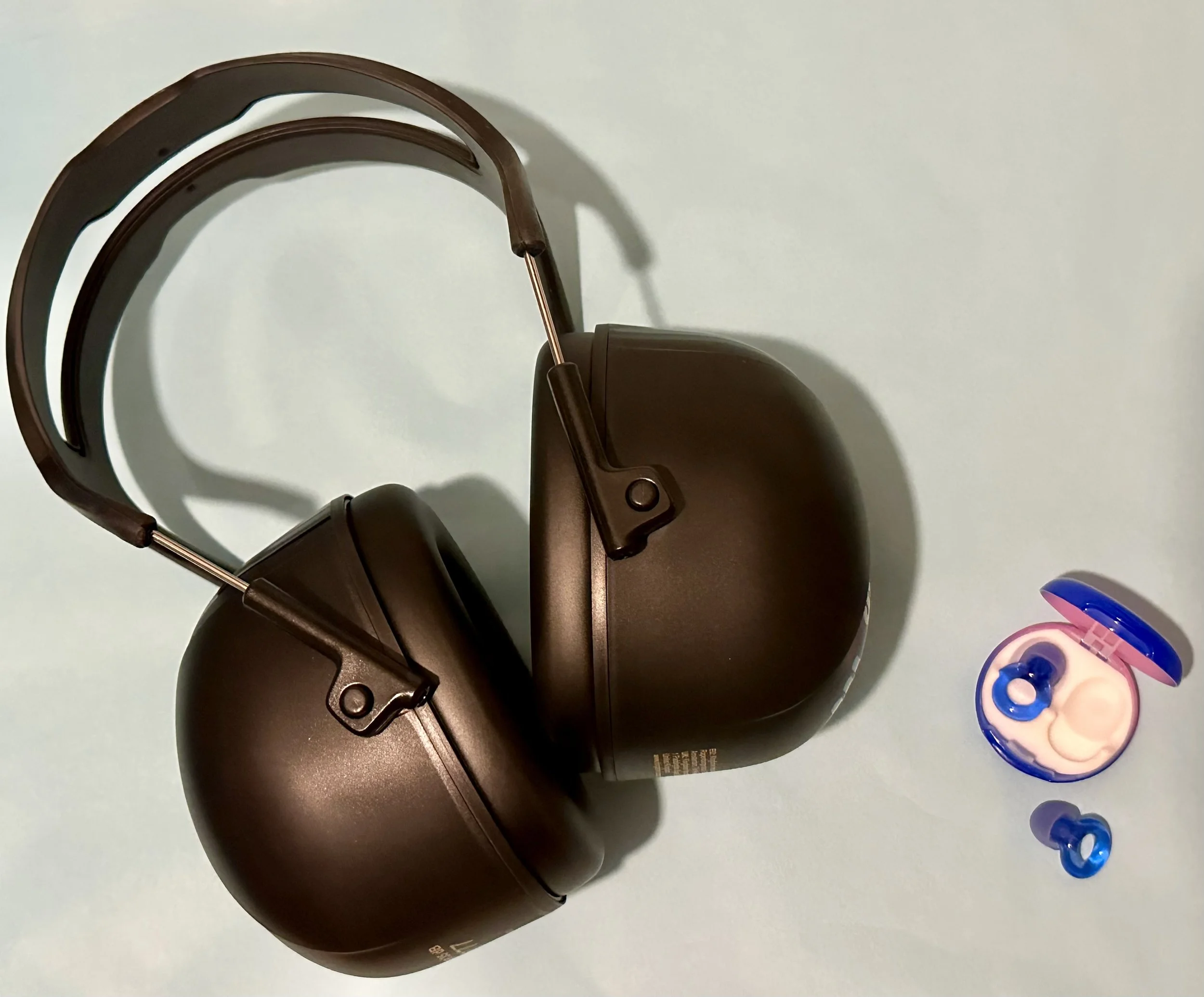 My ear defenders and Loop earplugs.
