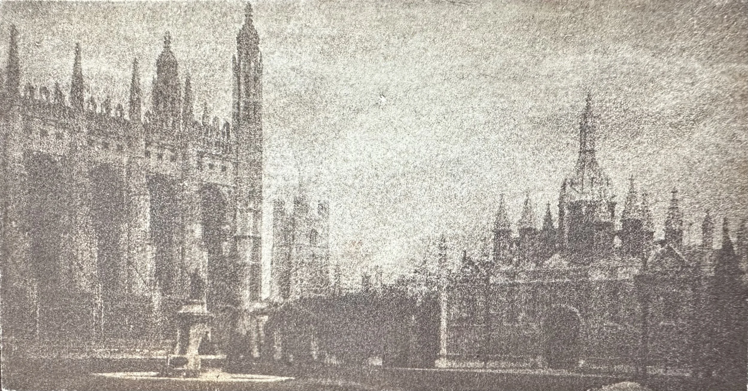 King's College Chapel and the Gibbs' Building, King's College, Cambridge. MBHPC-005