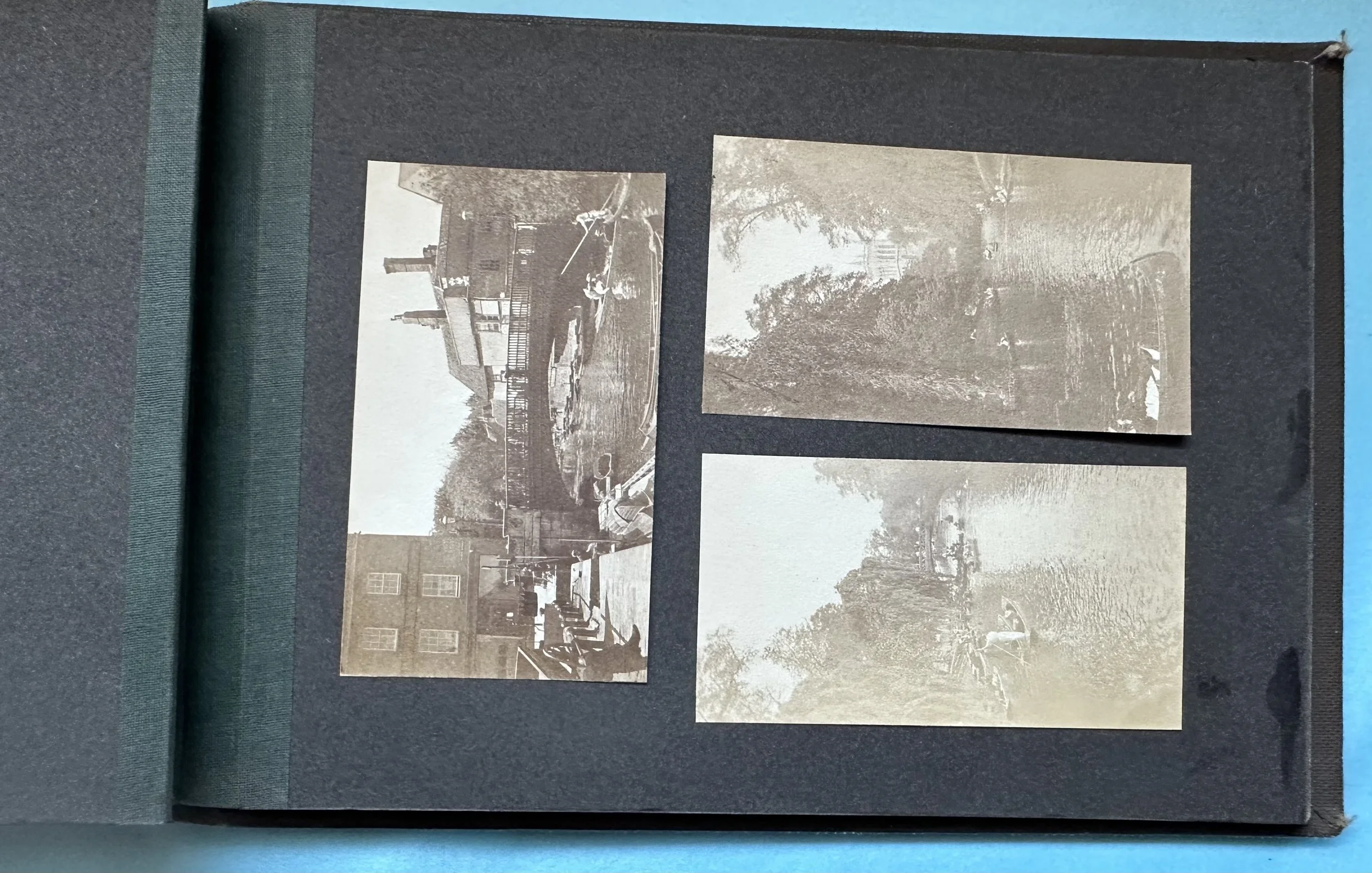 Magdalene Bridge, Garret Hostel Bridge and views from the River Cam.1890. MBHPC.