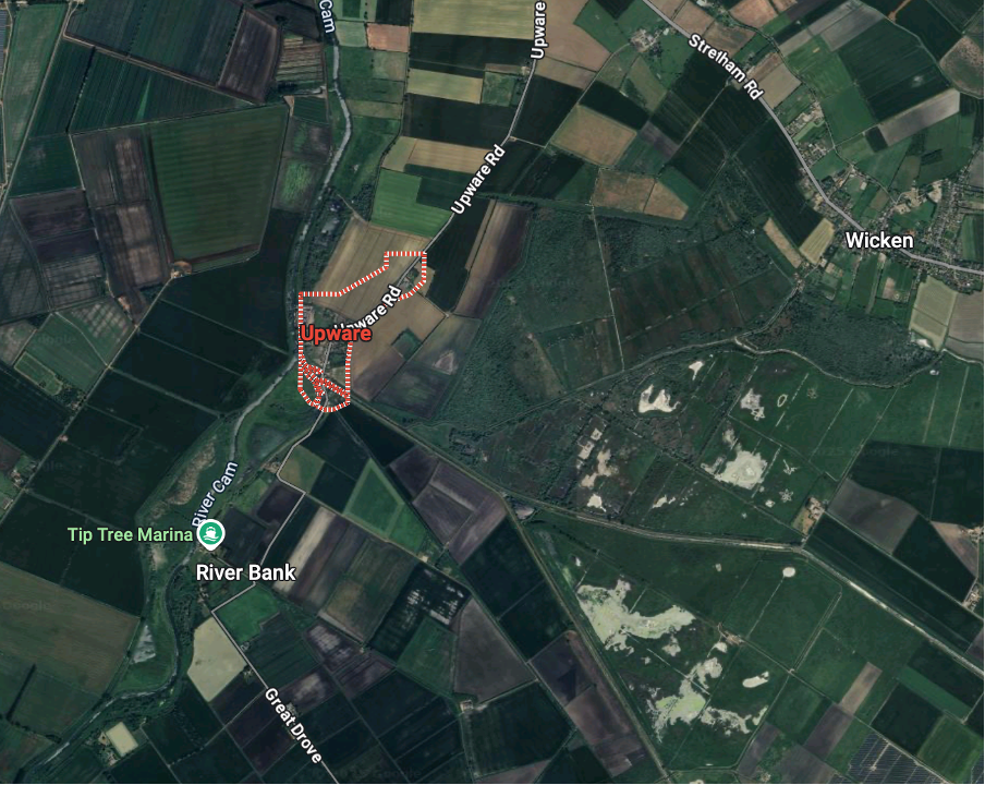 Upware, Wicken and River Cam Location