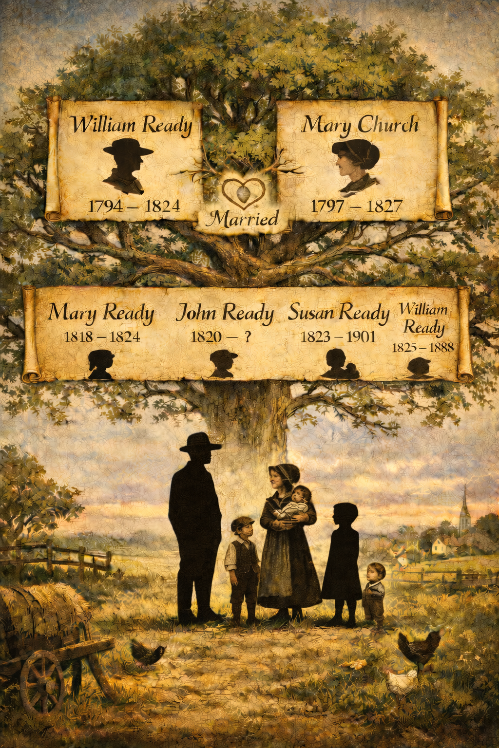 Ready Family Tree Wicken 1825