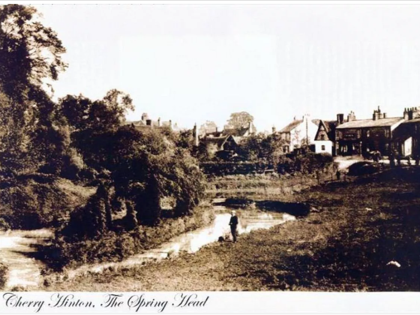 Cherry Hinton Spring Head c.1901 from an old postcard