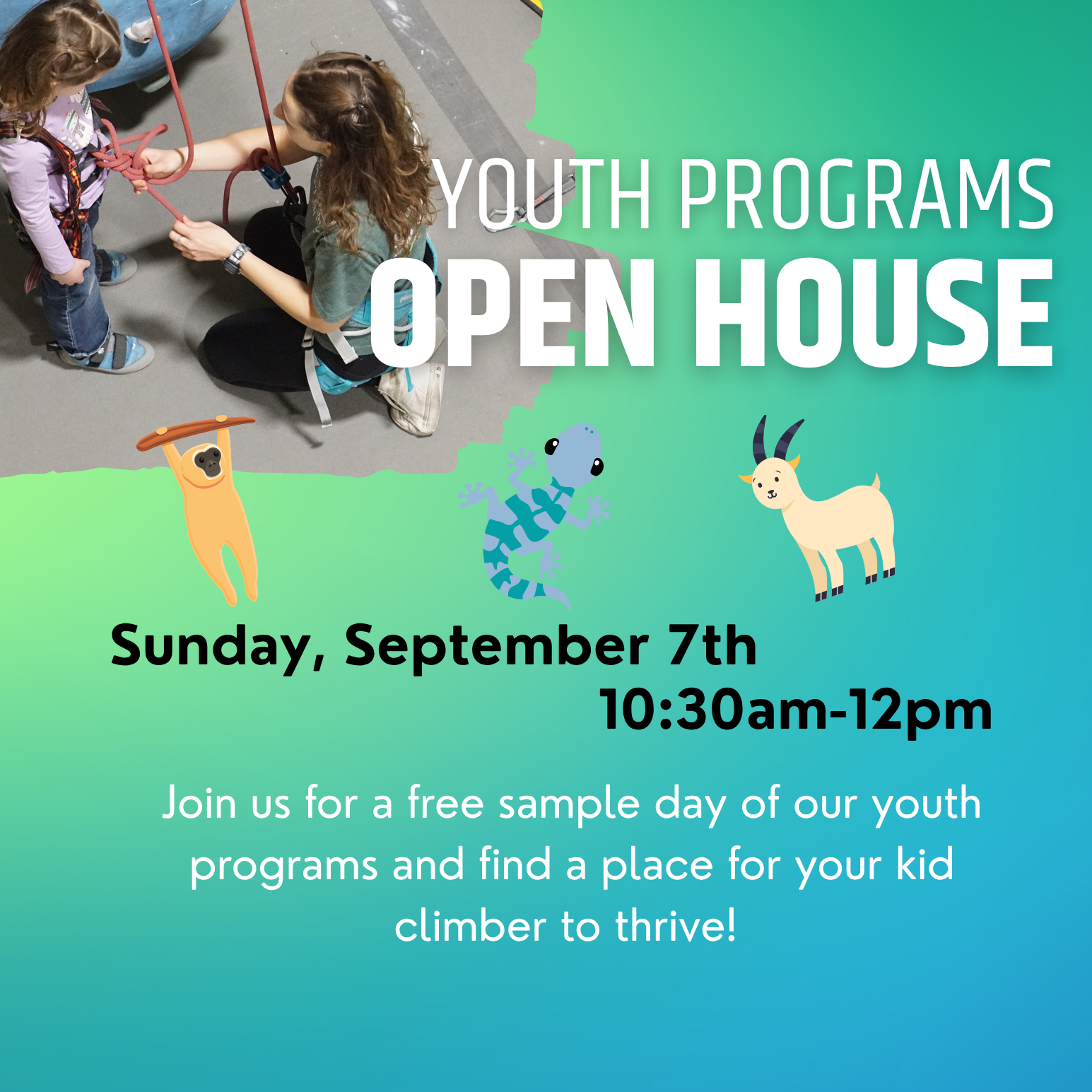 Youth Programs Open House