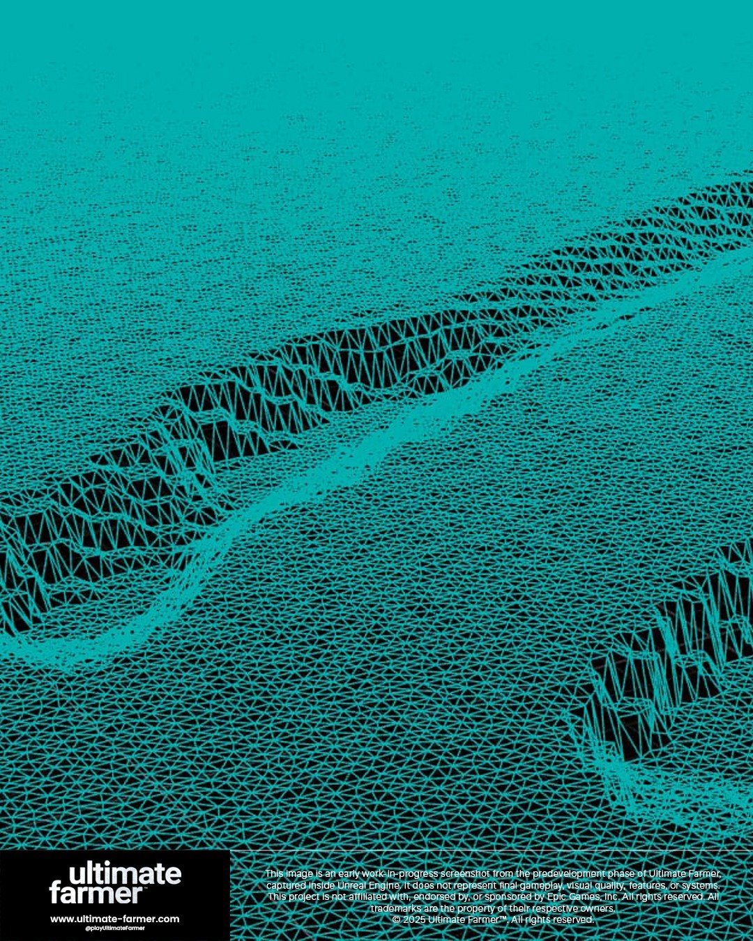 Quick dev update from the @playultimatefarmer  team.

We're currently working on dynamic soil and terrain deformation. The goal is to have the ground react to machinery in real time, with visible tracks, soil compression, and surface changes as vehic