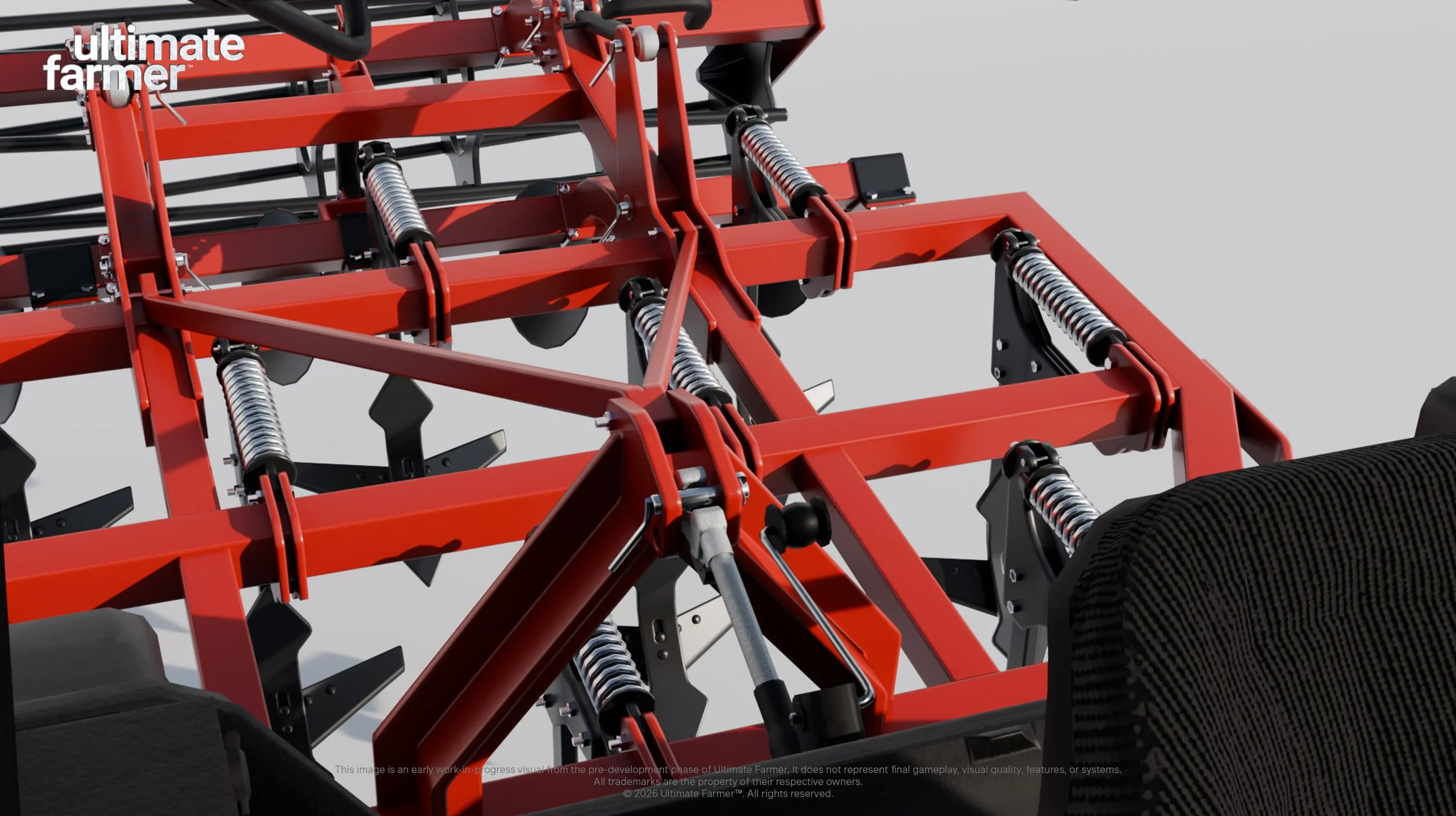 Ultimate Farmer Tractor with Cultivator Unreal Engine Farming Game