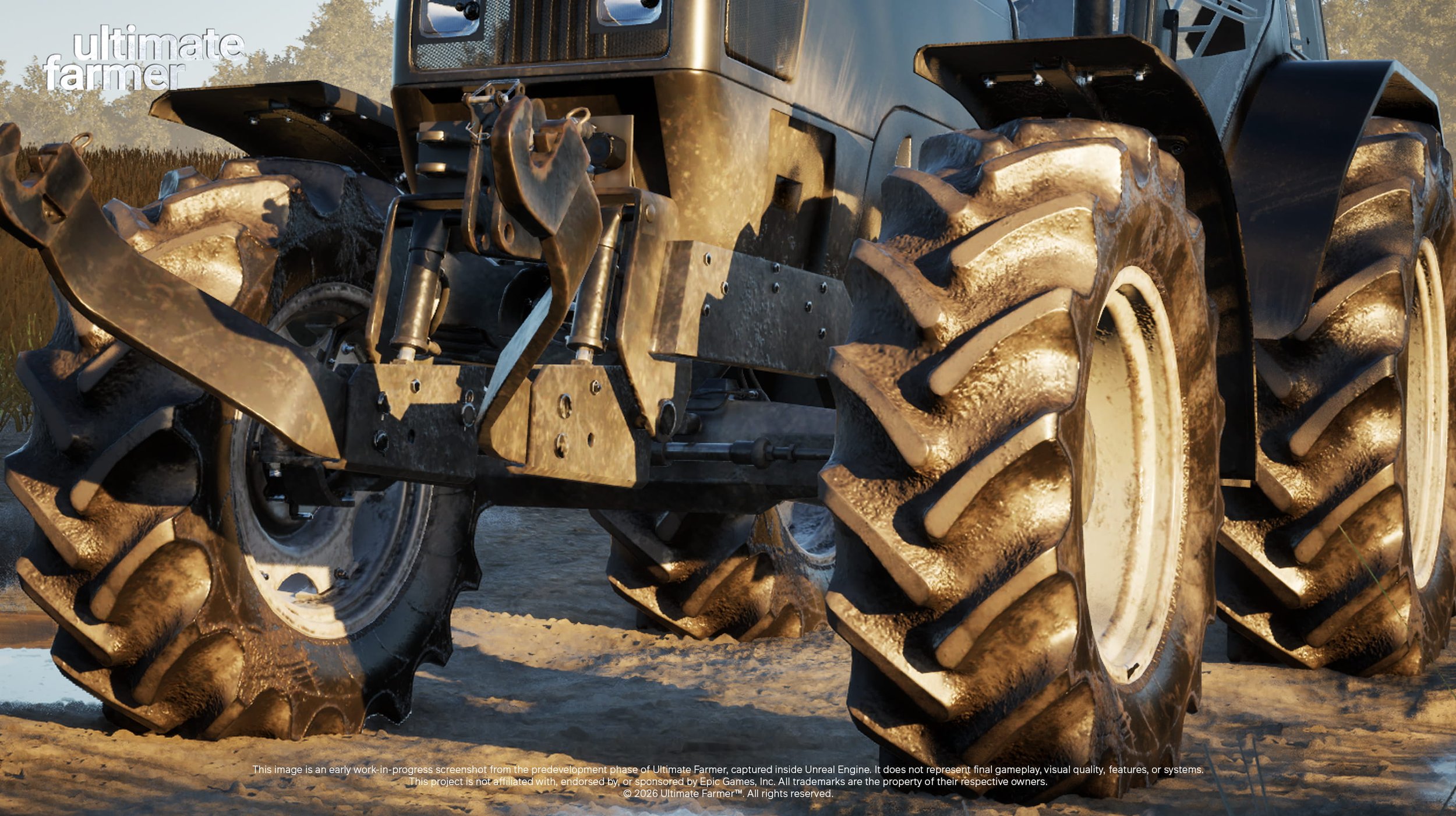 Ultimate Farmer Tractor in Unreal Engine Farming Game