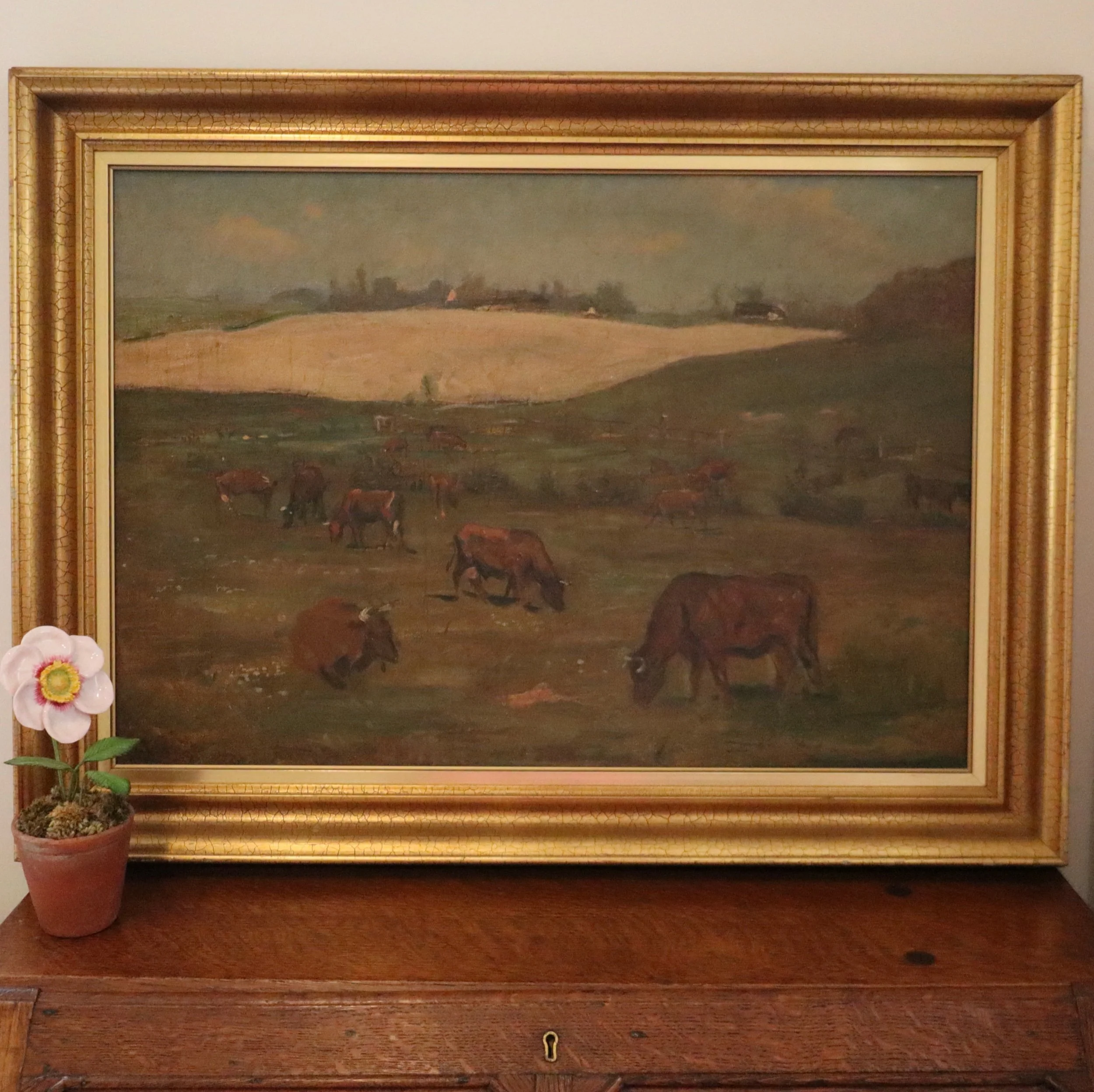 Pastoral Landscape with Cattle