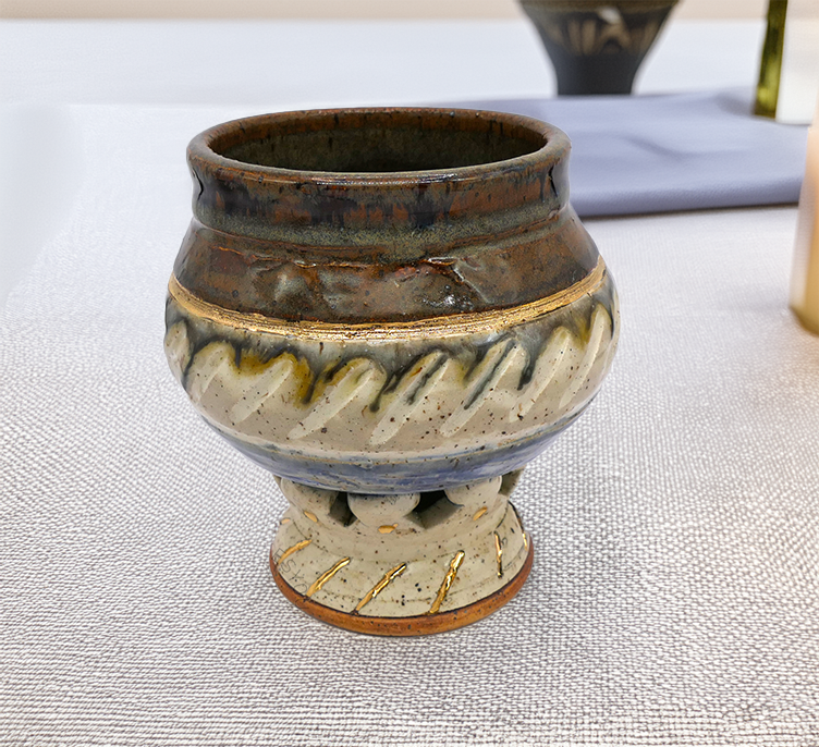 Handmade Goblet of Crowns