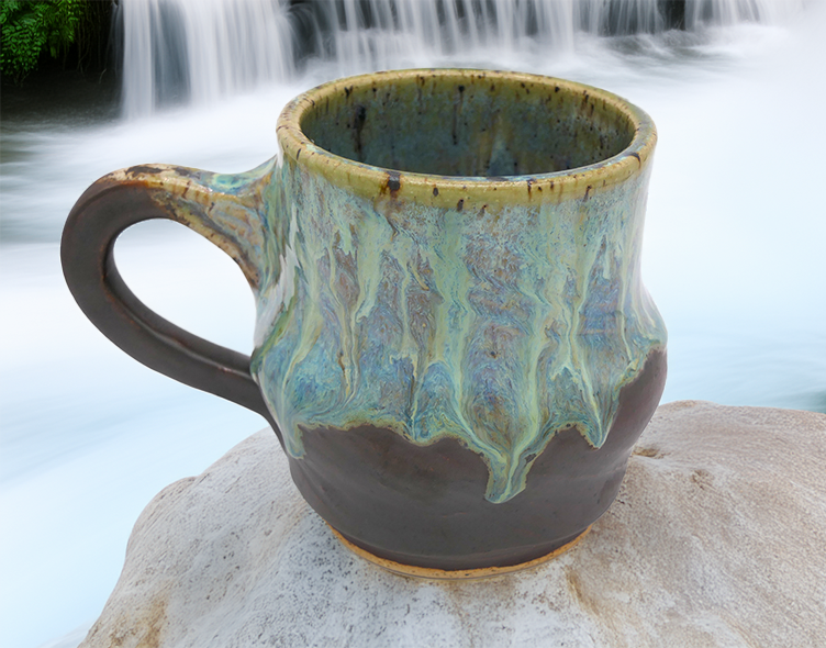 Drippy Walnut Mug