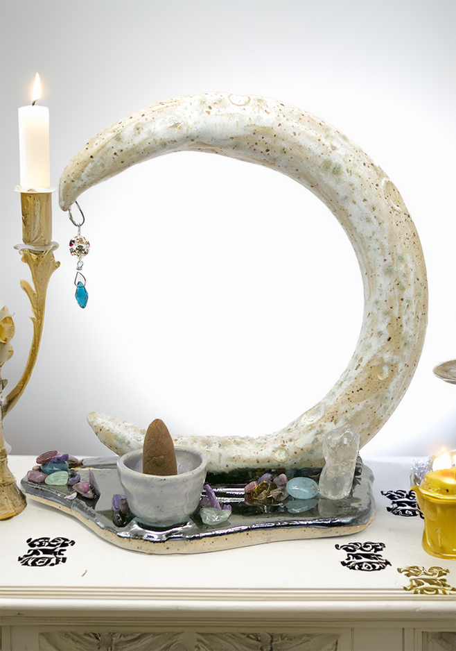 Moon Sliver Incense Burner