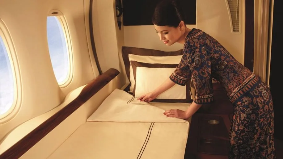First class Singapore airlines