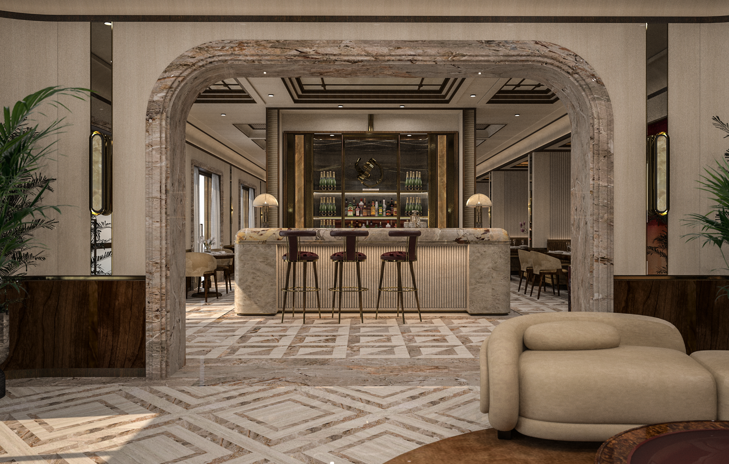 An image of The Float House.