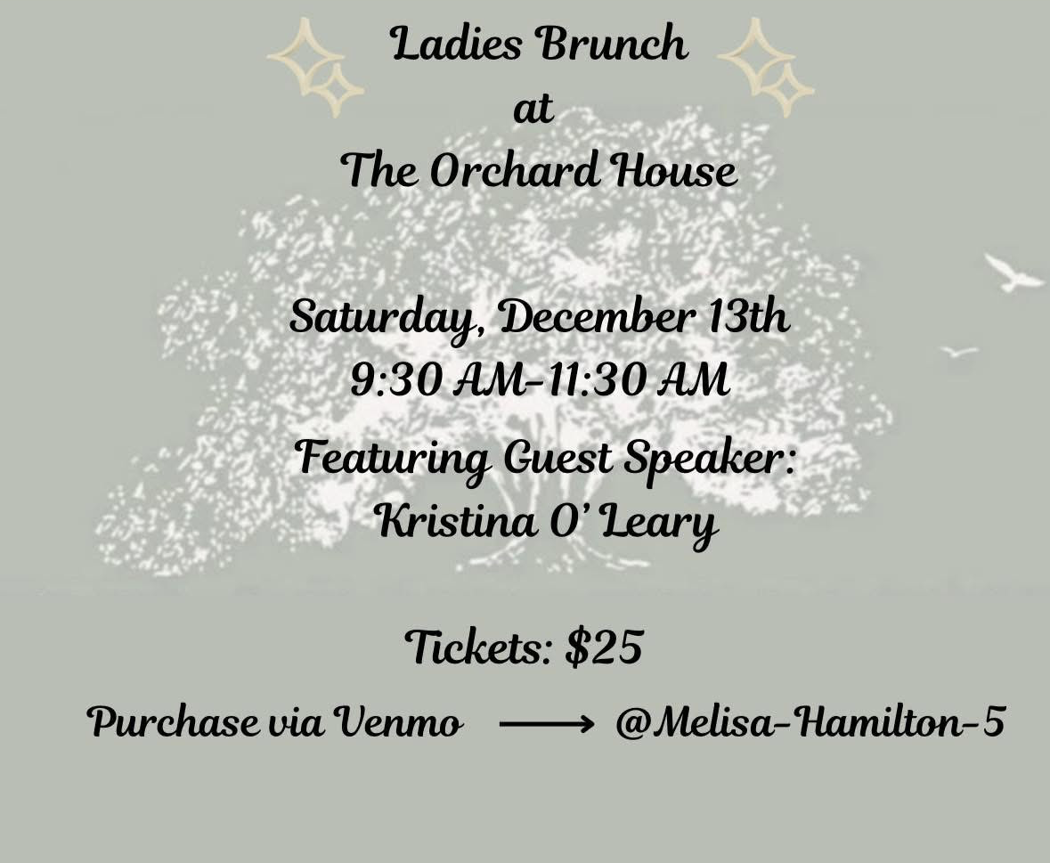 Ladies Christmas Brunch @ The Orchard House - Lucedale, MS