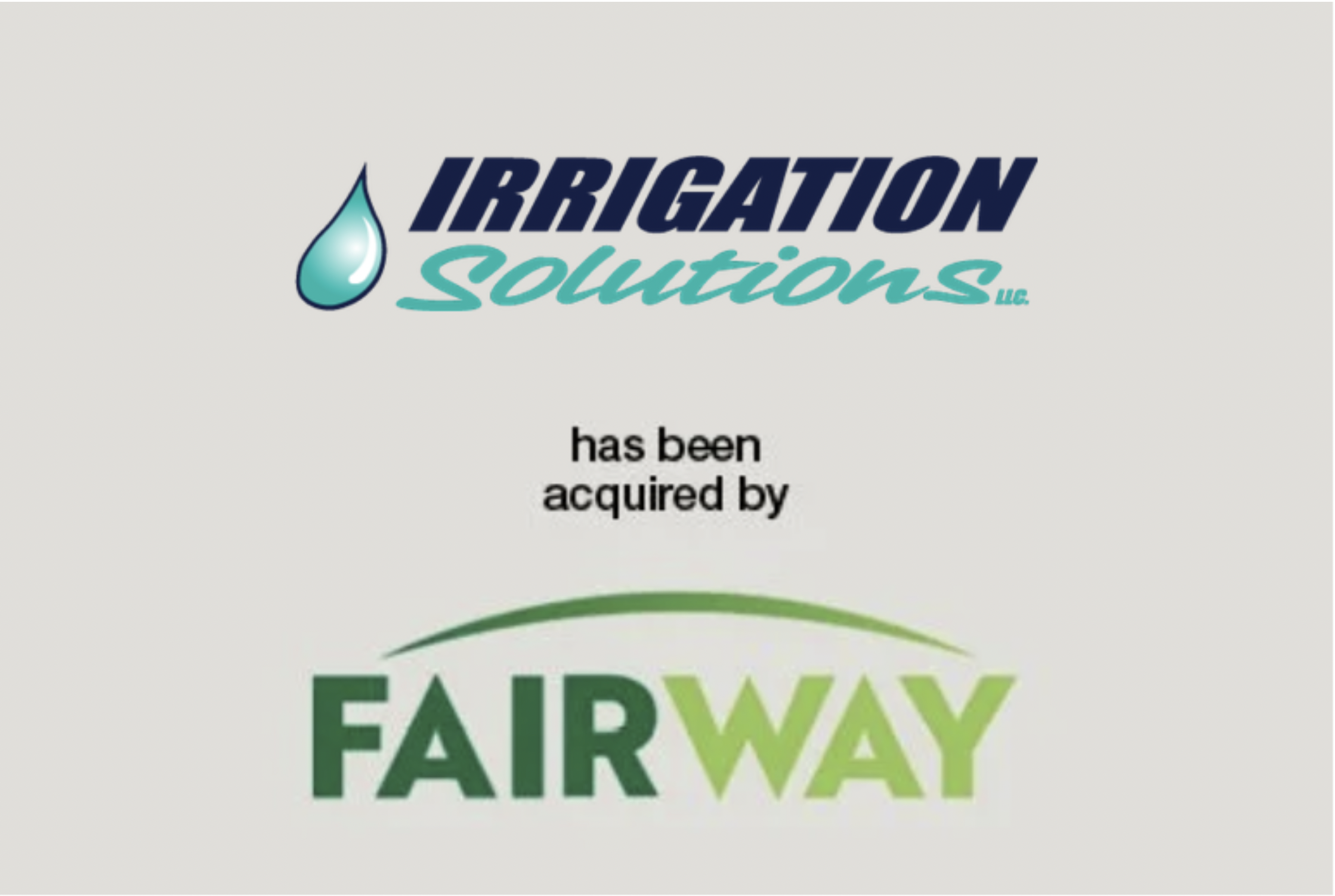 Clendenin Anthony Announces the Successful Sale of&nbsp;Irrigation Solutions to Fairway Lawns
